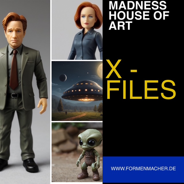 📺 Akte X - The X Files Pack • OBJ files
➡️ Download 3D print model: cults3d.com/:3359761
💡 Designed by <a href="/formenmacher/">formenmacher</a>

@cults3d #3DPrinting #3DPrinter #Printable #STLfile #cults3d #XFiles #alien