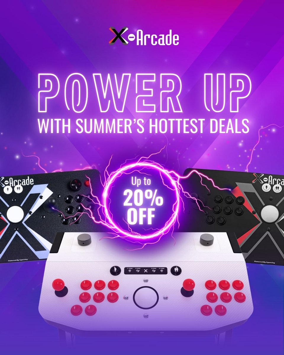 X-Arcade tweet media