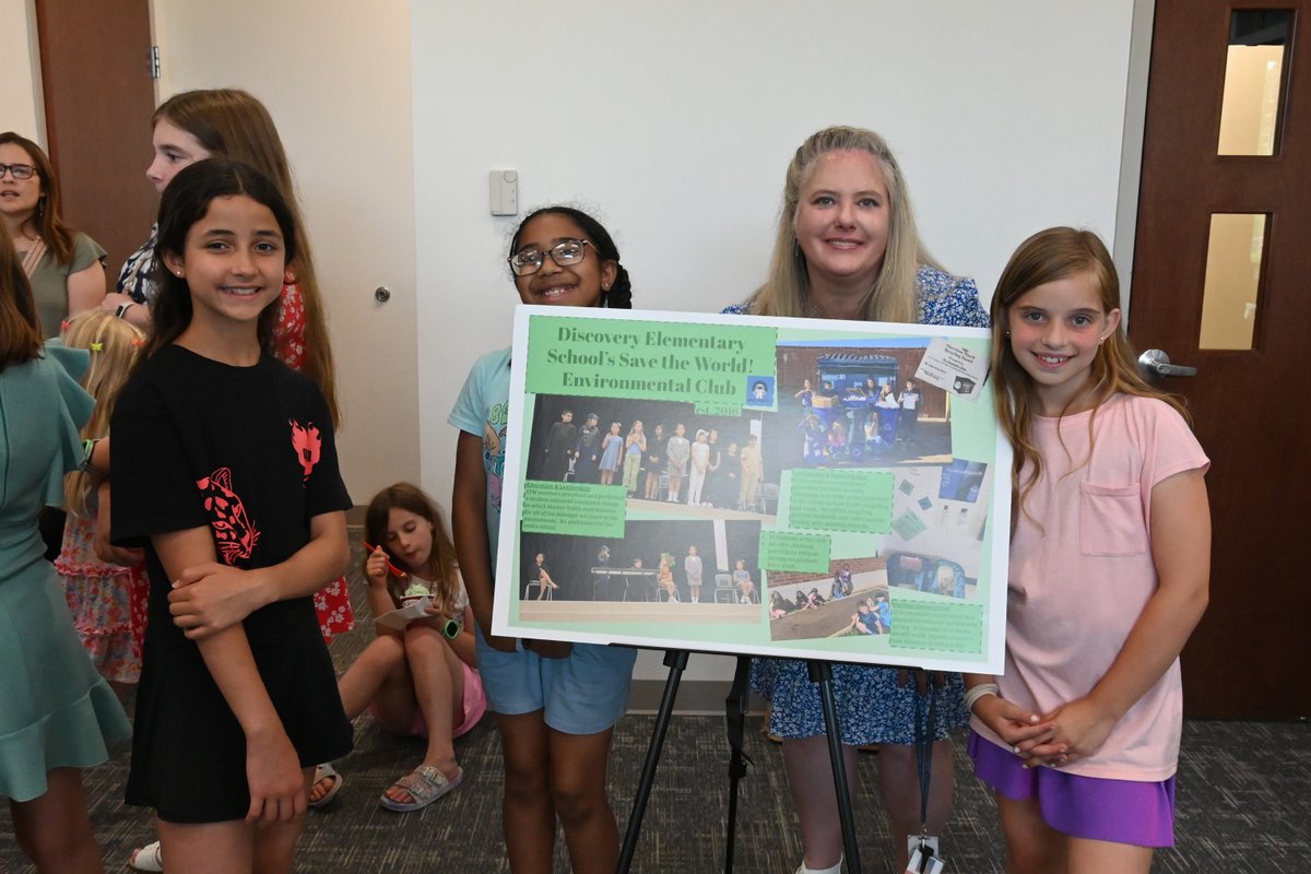 The Office of Sustainability concluded the first year of its Green Teams program with a Gallery Walk featuring eco-friendly projects, which included pollinator gardens, recycling programs, nature trails and more. Learn more: lcps.pub/4pboINV

<a href="/CardinalRidgeES/">Cardinal Ridge ES</a>