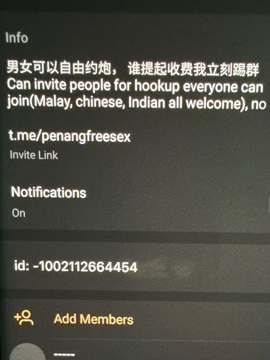 槟城人有吗？刚组建的，男女都可以进。不接受门槛