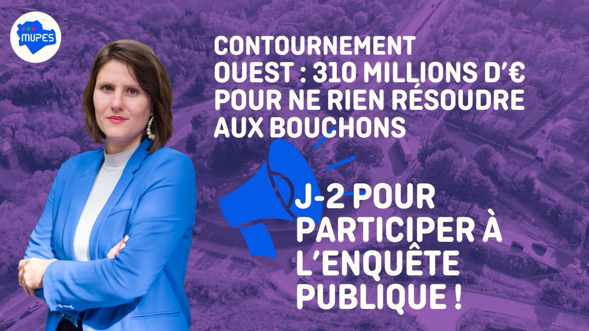 AlenkaDoulain's tweet image. 🔴J-2 pour participer à l&apos;enquête publique et faire entendre la voix de la raison : cette liaison autoroutière ne résoudra RIEN aux bouchons à l&apos;ouest. 

Au nom du @GroupeMUPES j&apos;interpelle à nouveau @MDelafosse : ce n&apos;est pas à Vinci de faire sa loi !

democratie-active.fr/contournement-…