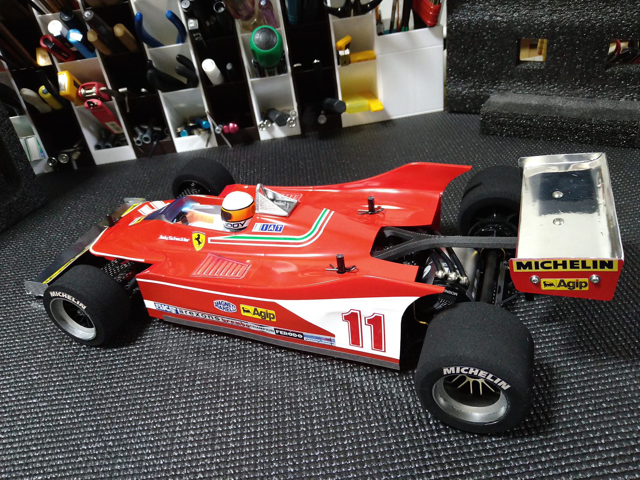 EXTOTO フェラーリ312T4 モリさま専用 1/20scale Hybrid Injection kit : 312T4 [1979 Monaco GP]