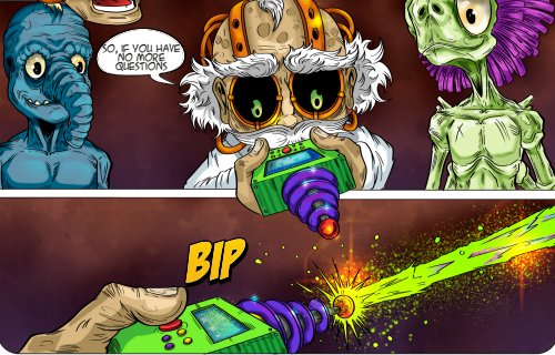 Dr. Teus activates his device. 💥
The portal to visit Orboros opens in front of them.🪐

👀Check out the Orboros Alliance comic #1 here.    
👉n9.cl/ab9k2 

#CNFT #NFT #ADA #CardanoCommunity #comic #Art #Cardano #CNFTCommunity