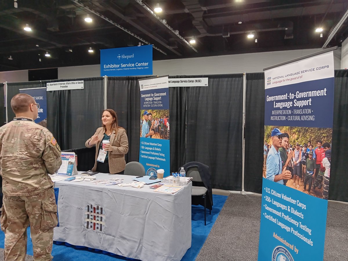 The NLSC enjoyed our time at the 2025 <a href="/NGAUS1878/">NGAUS</a> 147th General Conference &amp; Exhibition. We had some great conversations with potential members interested in using their #languageskills to support #nationalsecurity. Thanks to everyone who stopped by! #NationalGuard #NGAUS2025