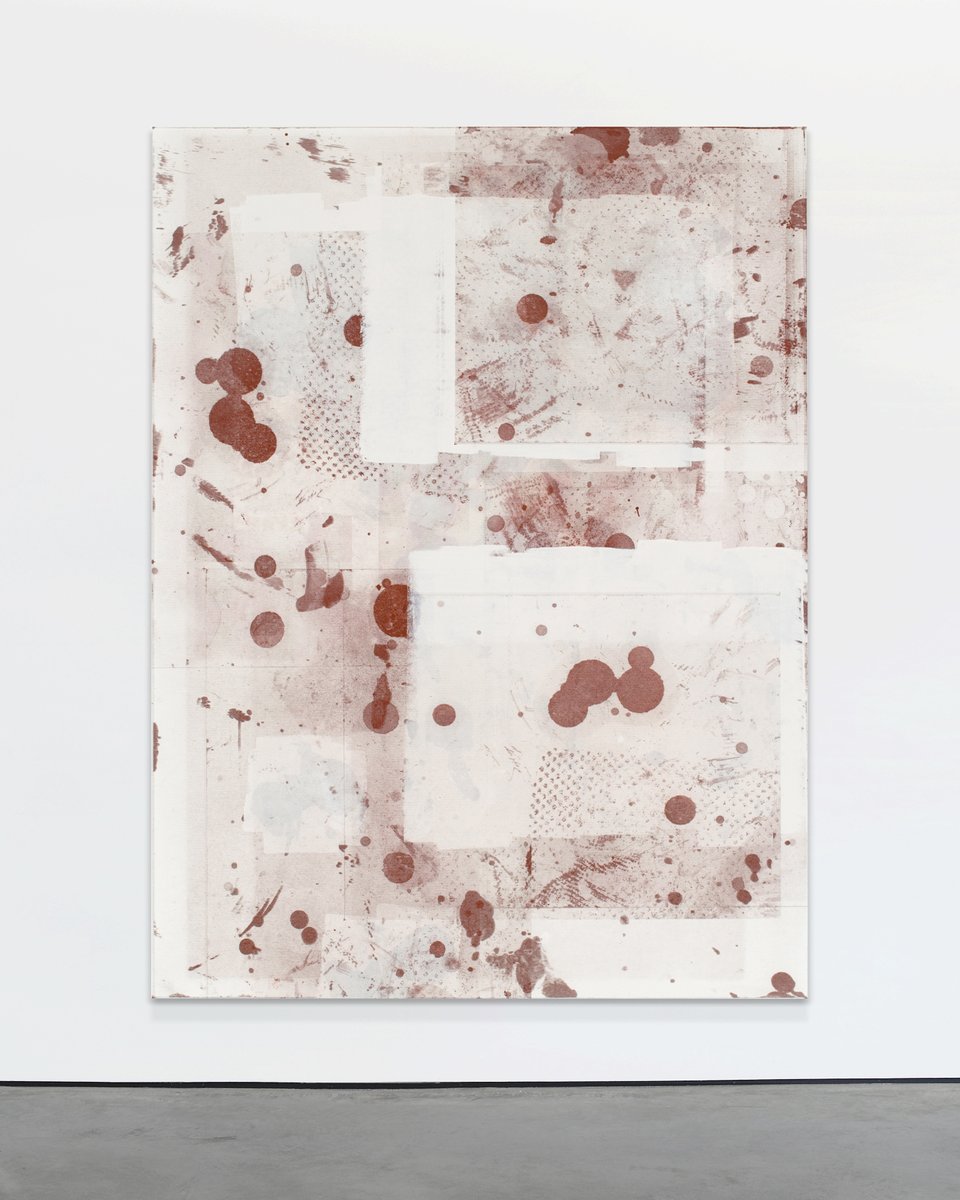 Painting, for me, is often a struggle between the planned and the unforeseen. The best paintings are the ones that you could not have imagined before you began… – #ChristopherWool

Untitled (P528), 2006. Enamel inks on linen, 264x198 cm.
© Gary Tatintsian Gallery and the artist