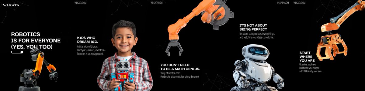 Whether you're 12 or 52, into art or tech, coding or crafting—if you’ve got an idea, robotics gives it shape. And with WLKATA, getting started isn’t just possible, it’s fun. No PhD required—just curiosity, some tinkering, and a spark of inspiration.