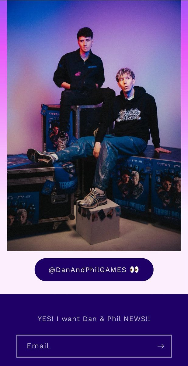 all danandphilshop websites have now updated by removing the terrible influence merch items for sale &amp; reverting to this
danandphilshop.com
au.danandphilshop.com
us.danandphilshop.com
eu.danandphilshop.com
