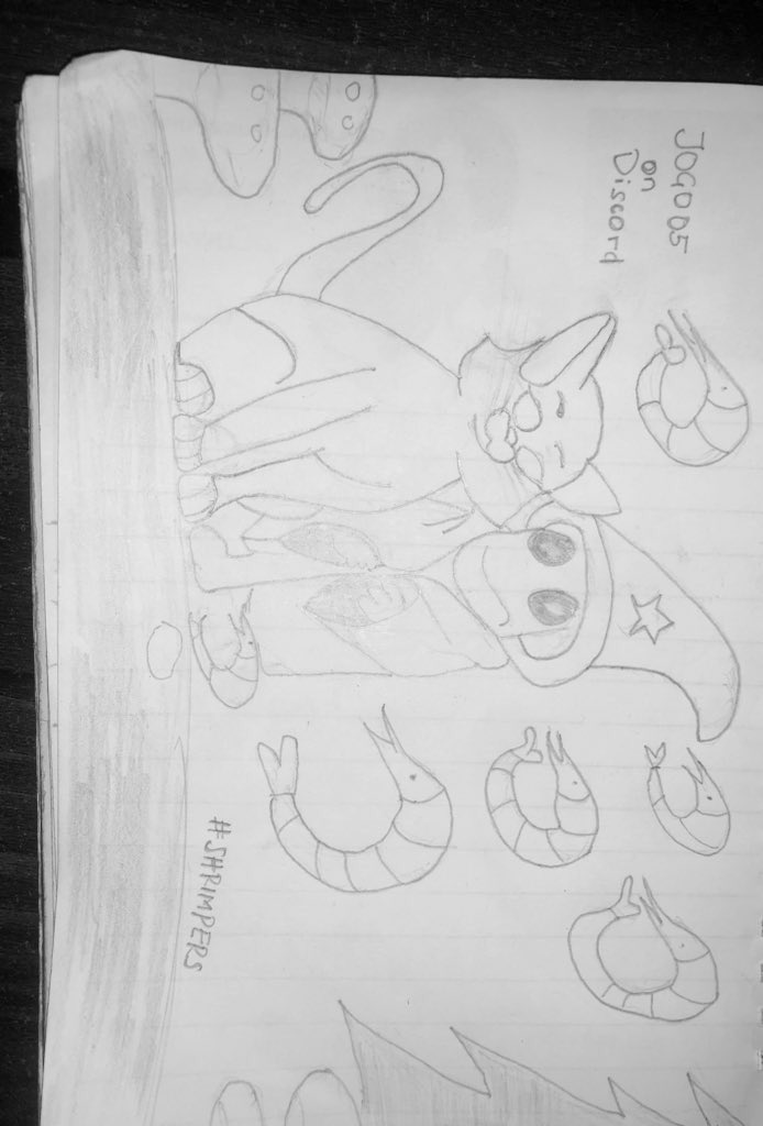 My art for <a href="/Shrimpers_nft/">Shrimpers</a> !!!
Checki it out..