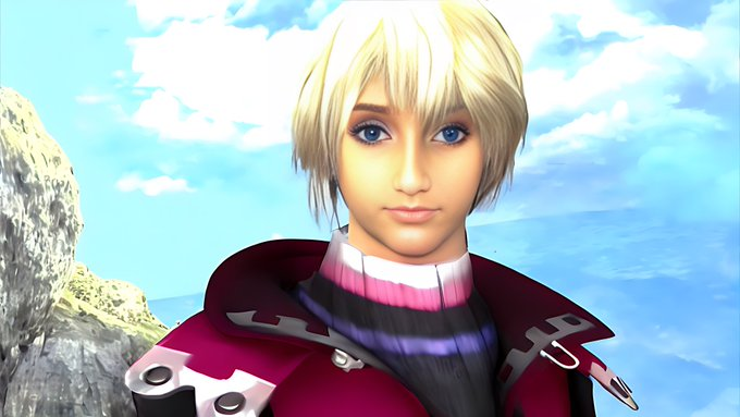 considering replaying xenoblade 1 with a texture pack on dolphin but every texture pack I find makes the characters look like this fuckass image😭