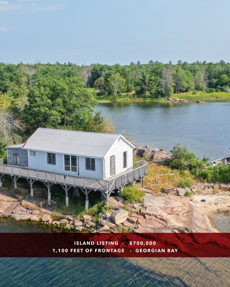 clarkemuskoka's tweet photo. NEW ISLAND LISTING!
2 Island 320, Georgian Bay
$700,000
CALL: 705-765-1820
.
.
.
#NewListing #JustListed #MuskokaRealEstate #CottageLife #Muskoka #GeorgianBay #IslandLife #MuskokaRealtor #DreamCottage #HouseHunting #SellingMuskoka https://t.co/l0SidAnFiY