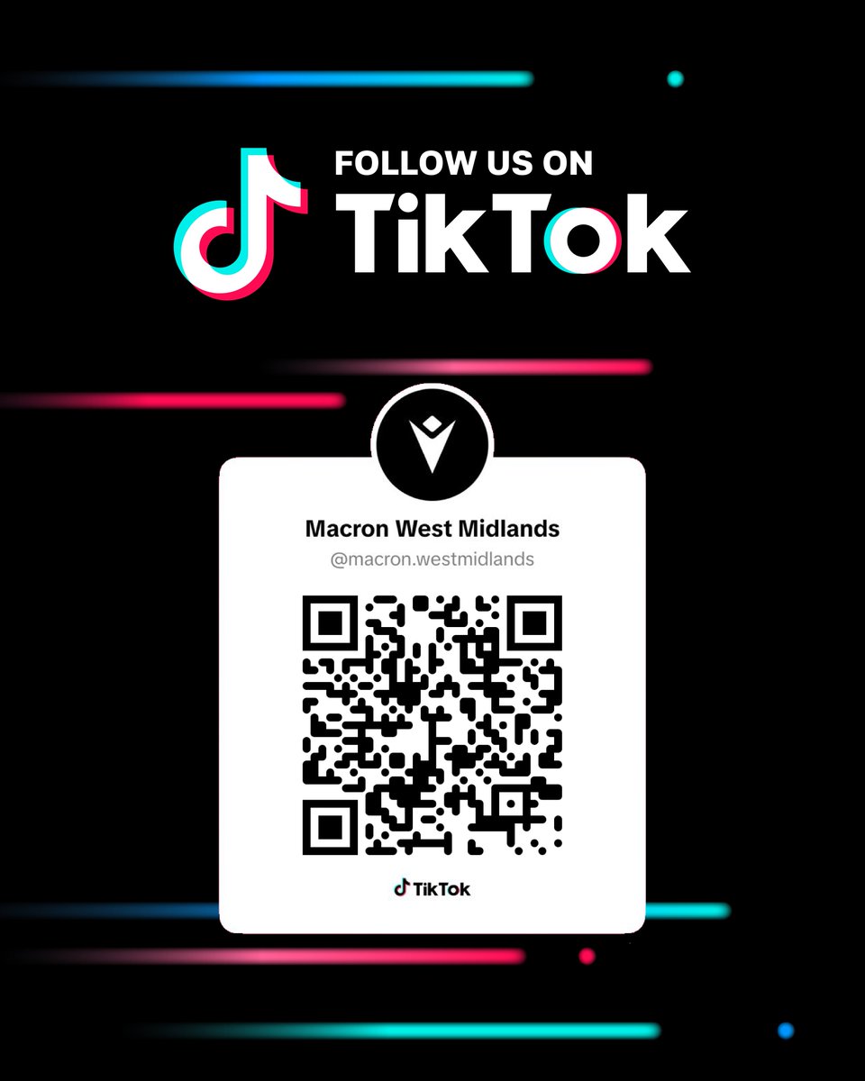 MacronWM's tweet image. We’re now on TikTok! 🎥 
Follow @macron.westmidlands for exclusive kit reveals, our latest offers, and behind-the-scenes action.

We have something exciting coming out tonight… stay tuned! 👀

#BecomeYourOwnHero