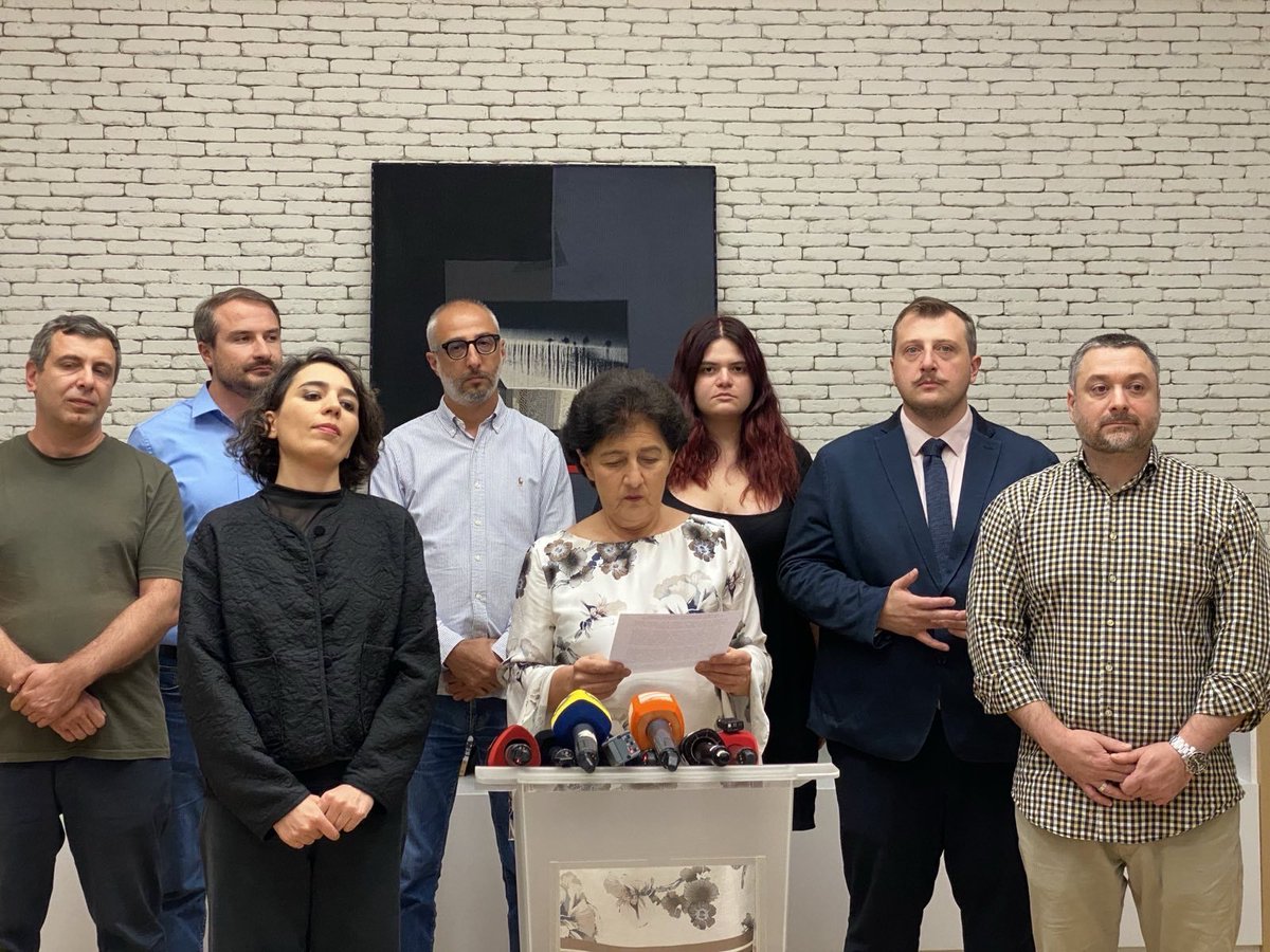 DemDefGeo's tweet image. Today, the Georgian Prosecutor’s Office, within the framework of an absurd investigation, froze the bank accounts of 7 independent organizations that do Georgian work, serve Georgian citizens, and fight for Georgia’s European future.

We will not cease our work.