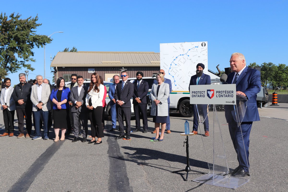 PrabSarkaria's tweet image. Great to be with Premier @fordnation and my colleagues to announce two construction contracts to get shovels in the ground for Hwy 413! 

This project will cut commutes by up to 30 minutes, create 6,000 jobs per year during construction and add $1B to Ontario’s GDP. 

With $30B