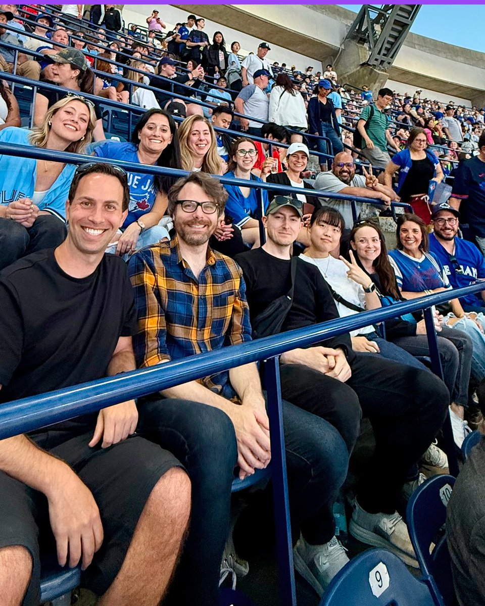 elitedigitalca's tweet image. Teamwork goes beyond the office walls! ⚾🙌 Our team had a blast at the Blue Jays game, cheering, laughing and enjoying some well-deserved downtime together. 💙 #TeamDay #WorkAndPlay #AgencyLife