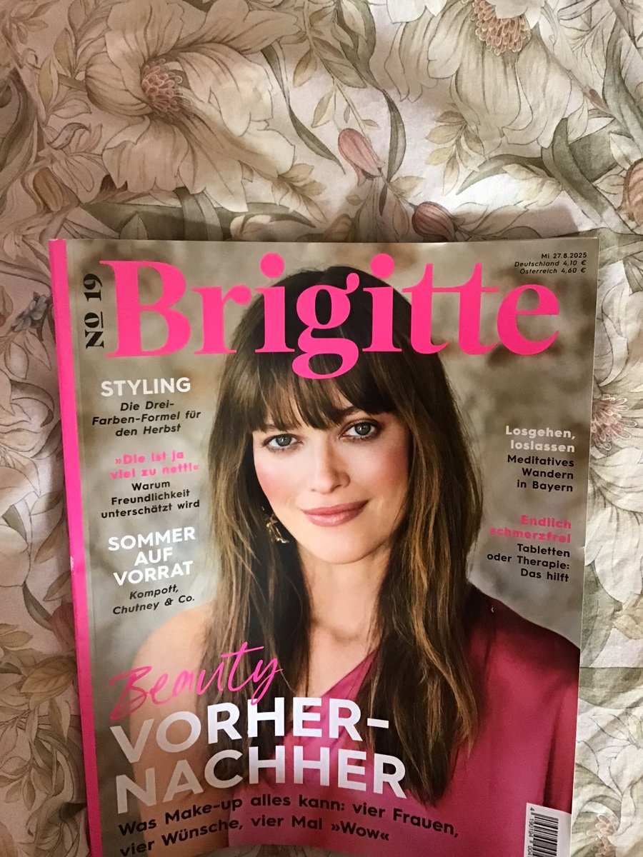 Heute ist ein guter Beitrag über #MECFS in der neuen <a href="/brigitteonline/">BRIGITTE</a>.