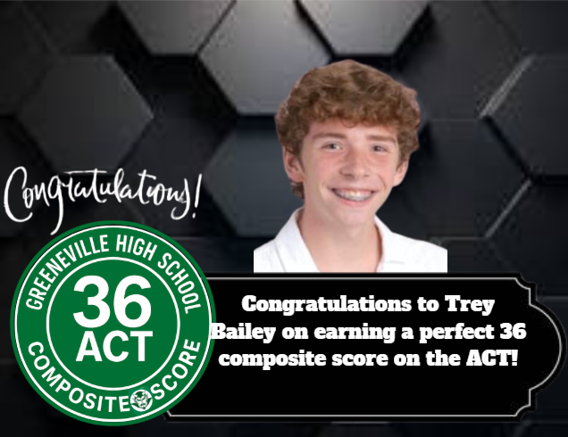 GreenevilleCity's tweet photo. Congratulations to Greeneville High School’s own Trey Bailey for earning a perfect 36 on the ACT! We are so proud of Trey for this incredible accomplishment, highlighting his hard work and academic excellence. #GHSDevils #Perfect36 #GCS https://t.co/H4uV8cykqY