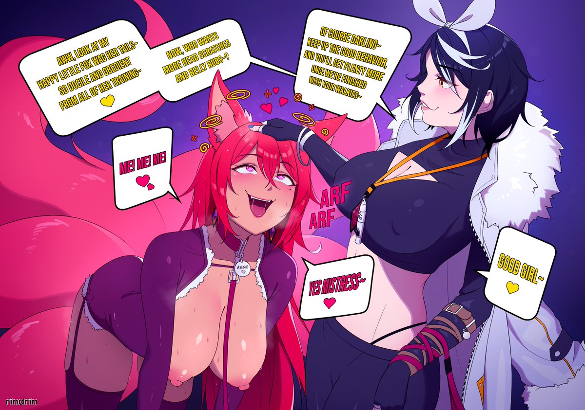 Looks like Natasha's taking Anno for a little walk.. 🚶

#hypnoart #mindcontrol