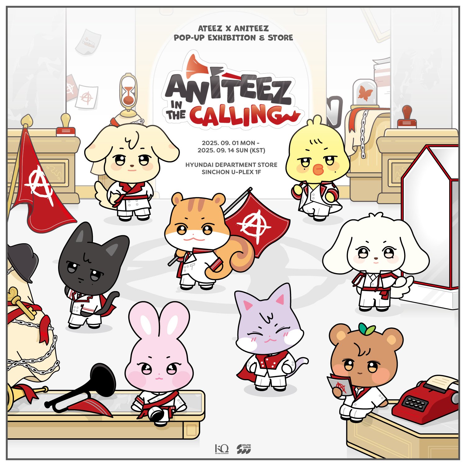 ATEEZ ミンギ センイル ポップアップ 当選ラキドロ おまけ付き