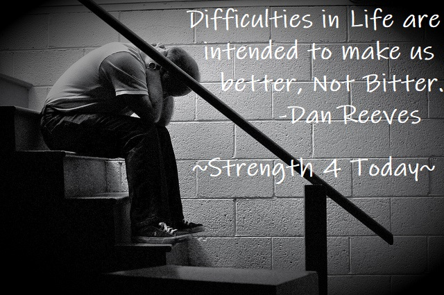 Strengthfor2day's tweet image. Difficulties In Life Are Intended
To Make Us Better,
Not Bitter.
--Dan Reeves

#Difficulties #Intended #MakeUSBetter #Growth #Improve #Better #NotBitter #RecoveryPosse #Strengthfor2day