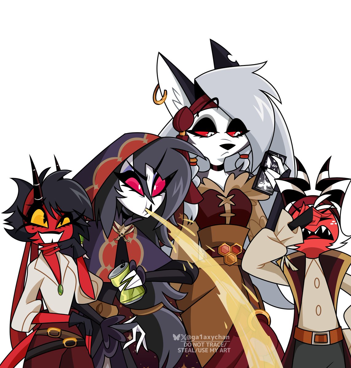 Blitz just found his treasure but...

.
#HelluvaBoss #HelluvaBossFanart #Stolas #blitzo #HelluvaBossOctavia #loona #Moxxie #Millie #Stolitz