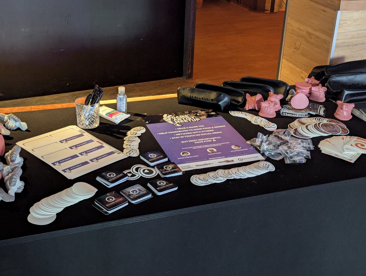Timothy Dries (@driestimothy) on Twitter photo Gamescom this year was a blast!
We organised our first Game Artist Meetup with <a href="/polybean/">Lea Maria 💙</a>, <a href="/lowpolycurls/">Jasmin Habezai-Fekri ✨</a> and <a href="/TiffGoyvaerts/">Tiffany Goyvaerts</a>, which was a massive success👀👀👀
Big shoutout to our sponsors <a href="/NVIDIAStudio/">NVIDIA Studio</a> , <a href="/frictionalgames/">frictionalgames</a> , <a href="/sidefx/">SideFX</a> and <a href="/BeyondExtent/">BeyondExtent</a> 💖
See you next year 😍 Gamescom this year was a blast!
We organised our first Game Artist Meetup with <a href="/polybean/">Lea Maria 💙</a>, <a href="/lowpolycurls/">Jasmin Habezai-Fekri ✨</a> and <a href="/TiffGoyvaerts/">Tiffany Goyvaerts</a>, which was a massive success👀👀👀
Big shoutout to our sponsors <a href="/NVIDIAStudio/">NVIDIA Studio</a> , <a href="/frictionalgames/">frictionalgames</a> , <a href="/sidefx/">SideFX</a> and <a href="/BeyondExtent/">BeyondExtent</a> 💖
See you next year 😍