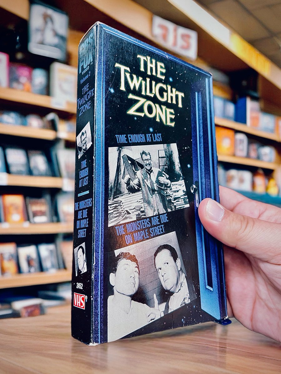 HorrorNThShdw's tweet photo. Two of the greats. #TwilightZone
#RodSerling
#TheTwilightZone
#VHSCollector
#VHSCommunity
#AnalogHorror
#VintageVHS
#TapeCollector
#timeatlast
#SpookySeason
#monstersonmaplestreet
#PhysicalMedia
#VHSAddict
#RetroMedia
#VHSForever
#RetroCollectibles
#VHSRevival https://t.co/PzSucp0R6I