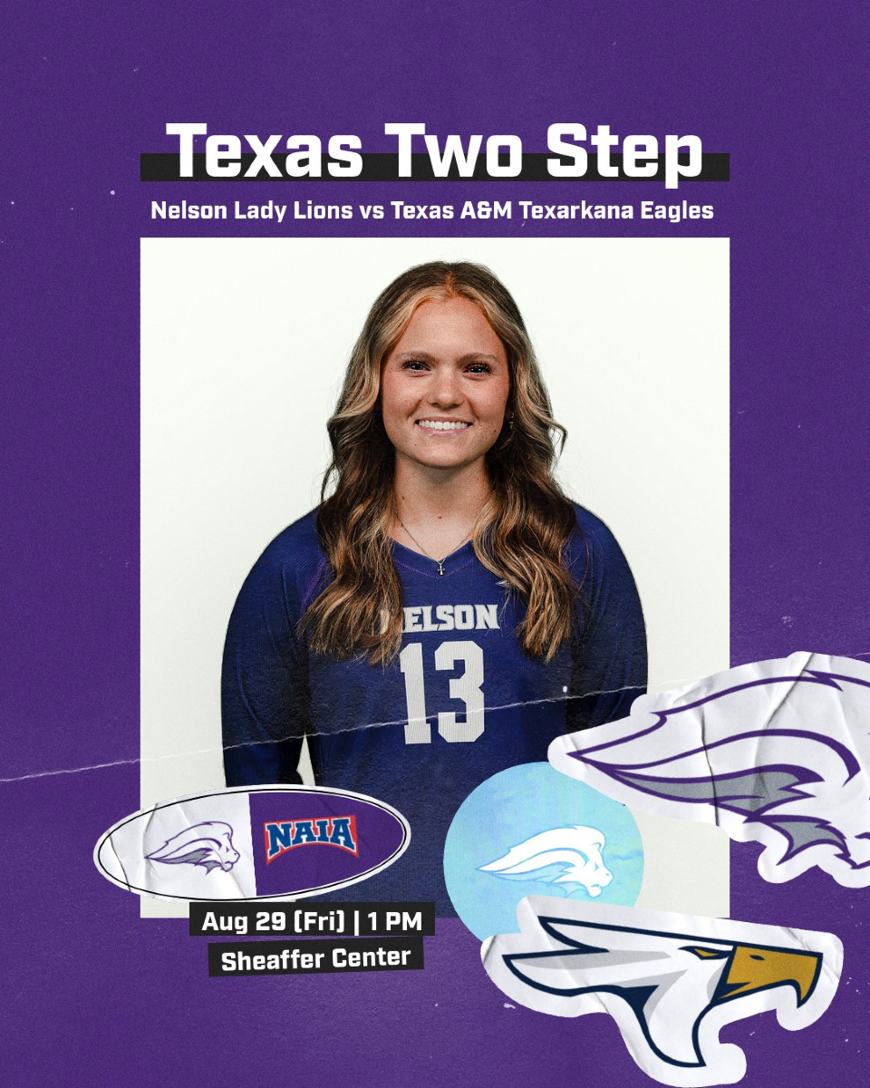 Nelson University Sports Network (@nelsonusports) on Twitter photo ๐๏ธ Texas Two Step tips off Friday in Waxahachie! First home game of 2025 ๐ฆ๐
1 PM โ vs Texarkana feat. Cassidy Hargesheimer setting the tone ๐
Tickets ๐ซโก๏ธ vivenu.com/seller/southweโฆ
#WhereLionsFindTheirRoar #TheRightWayToPlay ๐๏ธ Texas Two Step tips off Friday in Waxahachie! First home game of 2025 ๐ฆ๐
1 PM โ vs Texarkana feat. Cassidy Hargesheimer setting the tone ๐
Tickets ๐ซโก๏ธ vivenu.com/seller/southweโฆ
#WhereLionsFindTheirRoar #TheRightWayToPlay