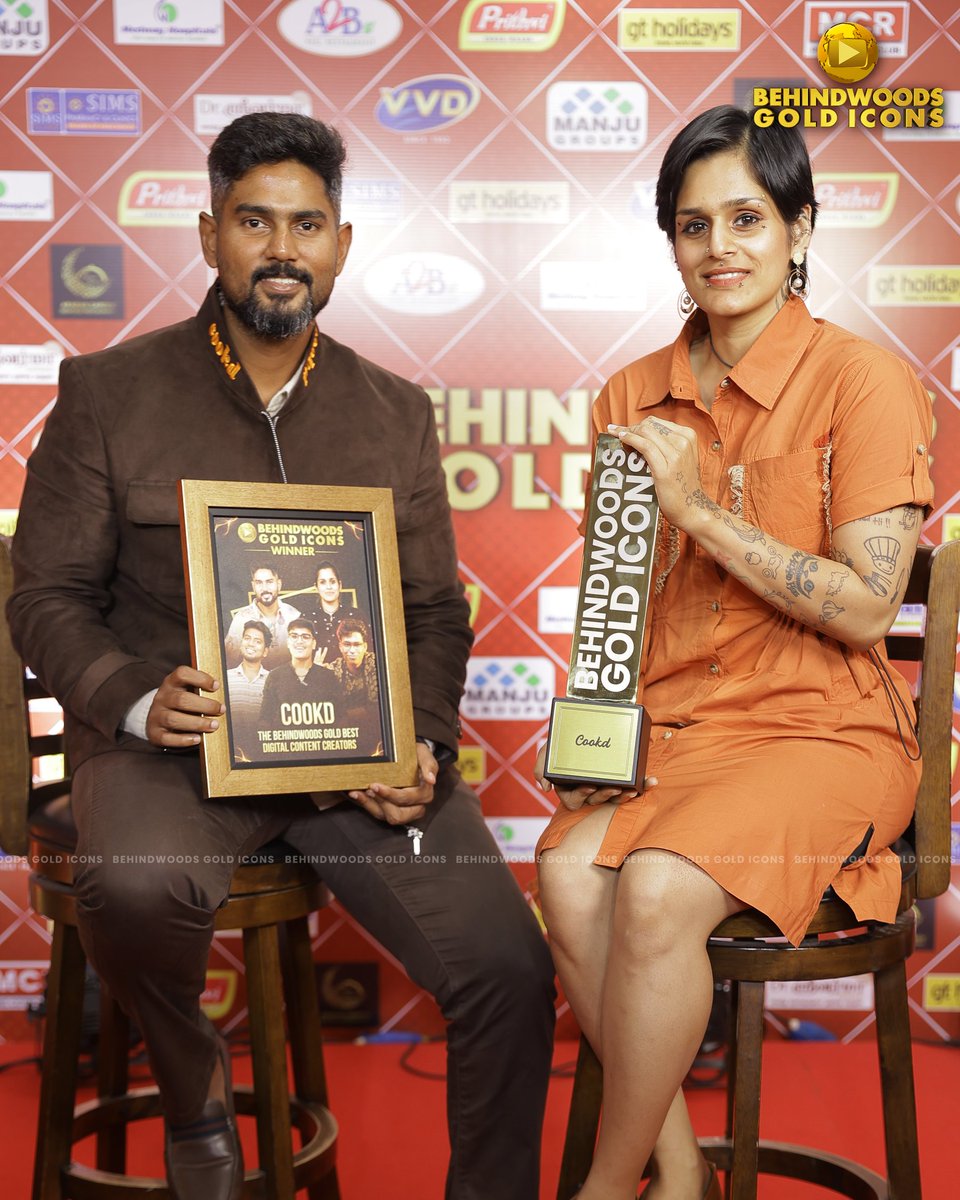 behindwoods's tweet photo. COOKD 🌟 THE BEHINDWOODS GOLD 🏆 BEST DIGITAL CONTENT CREATORS 🎥✨
#Cookd #BehindwoodsGold #BestDigitalCreators https://t.co/jWf46wJisB