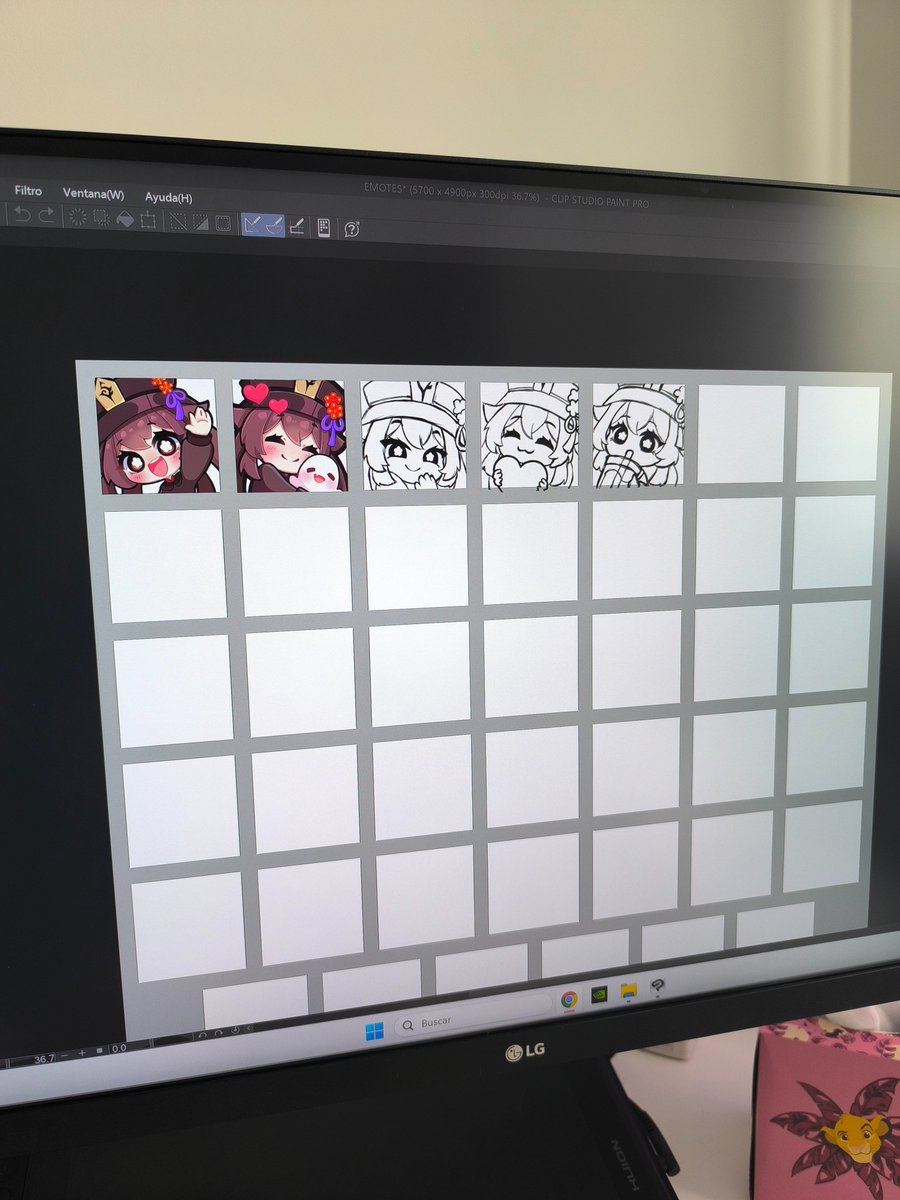 lexiaink's tweet photo. ✨ WIP de emotes de HuTao (P2U) ✨
Pronto estarán disponibles en mi Etsy ���️

#HuTao #GenshinImpact #emotes #VTuber #VTuberAssets #P2U #Etsy #ArtistOnX #WIP https://t.co/rhLYU8OUXg