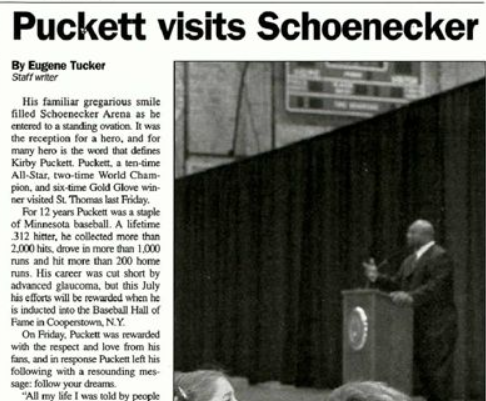 Brian Harper is now the second member of the 1991 Twins I've interviewed...Portion Under the Metrodome in the works?
