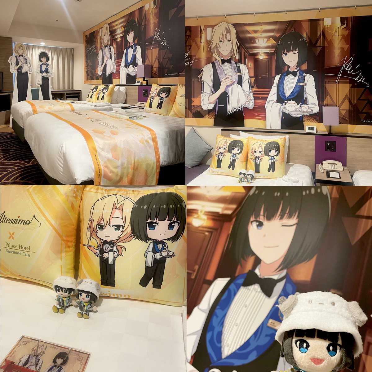 行ってきました…!!素敵空間すぎて幸せだった🥲♡⃛コラボルームで誕生日を迎えられたのが何より嬉しかったし貴重な体験ができて良かった✨️