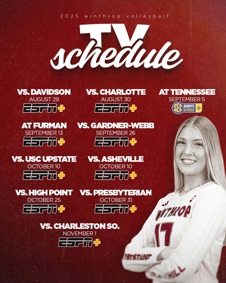 your favorite volleyball team is starting season this weekend🧨

#ROCKtheHILL