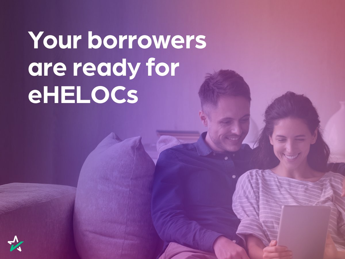 DocMagicTech's tweet image. Your borrowers are ready for eHELOCS. Give them what they want. With DocMagic, offer a 100% digital experience so you close faster, cut costs, and boost satisfaction. Ready to upgrade your lending game? See how it works: hubs.ly/Q03DFQbL0
#DocMagic #eHELOC #HELOC