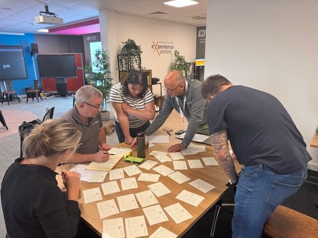 ElementaryAV's tweet image. Great to welcome and have our remote colleagues at our Experience Centre today, meeting and catching up with our new and current co-workers and with team activities and training, as we develop into our next phase #ForeverLearning