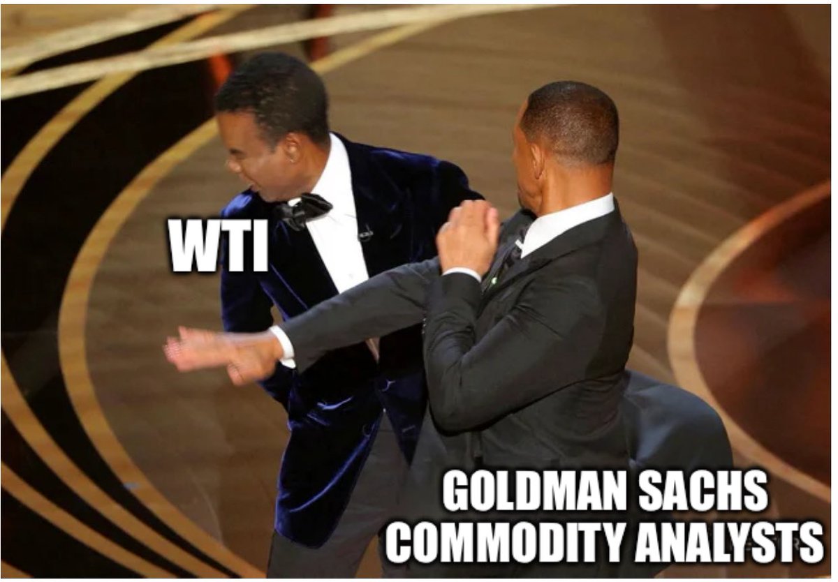 RazorOil's tweet photo. Goldman Sees Oil  <$55 in 2026 🫣🪒 https://t.co/cmKQ3x4nB5