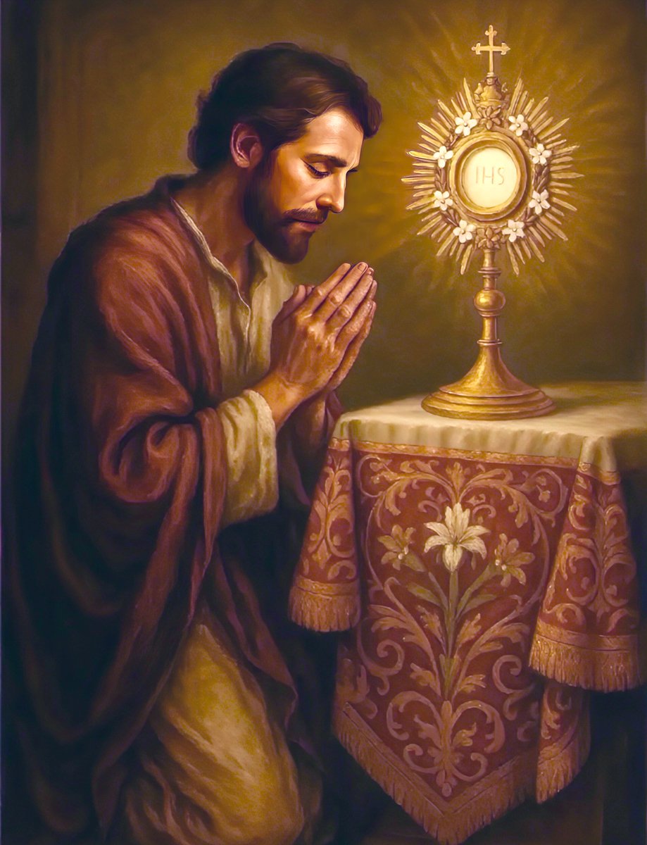 #𝐒agrado𝐂orazón𝐃e𝐉esús 
#𝐂astísimo𝐂orazón𝐃e𝐒an𝐉osé 

✫.•𝐒𝐀𝐍 𝐉𝐎𝐒É,
             modelo de fe silenciosa y
                  obediencia perfecta.
        Elegido por 𝐃𝐢𝐨𝐬 para custodiar
     al Verbo Encarnado en la tierra, te
     convertiste en el primer