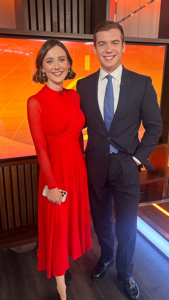 So excited to announce that I’m taking over presenting Saturday Morning Live on <a href="/GBNEWS/">GB News</a> with <a href="/CDP1882/">Charlie Peters</a> from this weekend! My first regular presenting gig — please do join us 😍📺