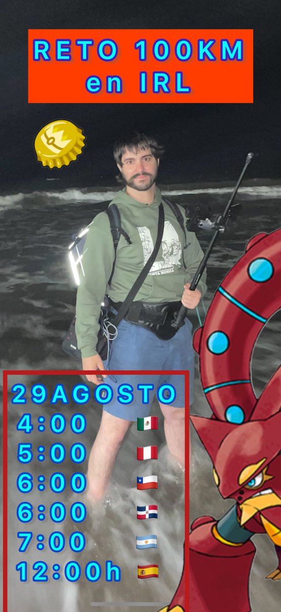 Este viernes empiezo mi reto más complicado, durará aproximadamente 35 horas, sin dormir, seguidas, para hiperentrenar a Volcanion.
Pero el reto de verdad es que el stream no caiga en todo ese tiempo…¿se conseguirá?