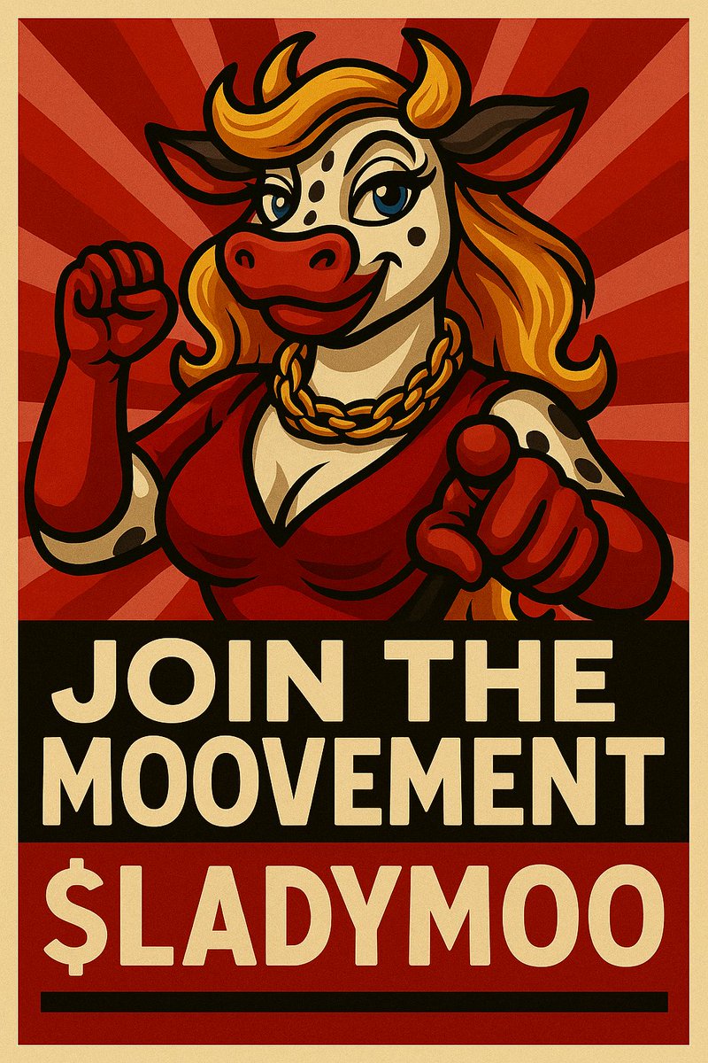 LadyMoo (@ladymoocoin) on Twitter photo ๐๐ฎ๐ LadyMoo $200 Giveaway! ๐
This time the prize gets bigger: $200 ๐๐ธ
How to join:
1๏ธโฃ Like this post โค๏ธ
2๏ธโฃ Comment ๐ฎ
3๏ธโฃ Retweet ๐
2h from the posting
One lucky winner will be picked at random. ๐โจ
๐ Donโt miss out โ join the herd: t.me/+wPFuuPrALk4yZโฆ
#LadyMoo ๐๐ฎ๐ LadyMoo $200 Giveaway! ๐
This time the prize gets bigger: $200 ๐๐ธ
How to join:
1๏ธโฃ Like this post โค๏ธ
2๏ธโฃ Comment ๐ฎ
3๏ธโฃ Retweet ๐
2h from the posting
One lucky winner will be picked at random. ๐โจ
๐ Donโt miss out โ join the herd: t.me/+wPFuuPrALk4yZโฆ
#LadyMoo