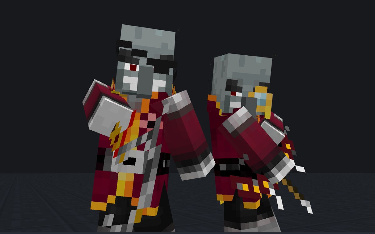 IllagerWither's tweet photo. I have remade the texture material for the Illager Ambushers #illager #minecraft #ambusher https://t.co/seRPB2THUK