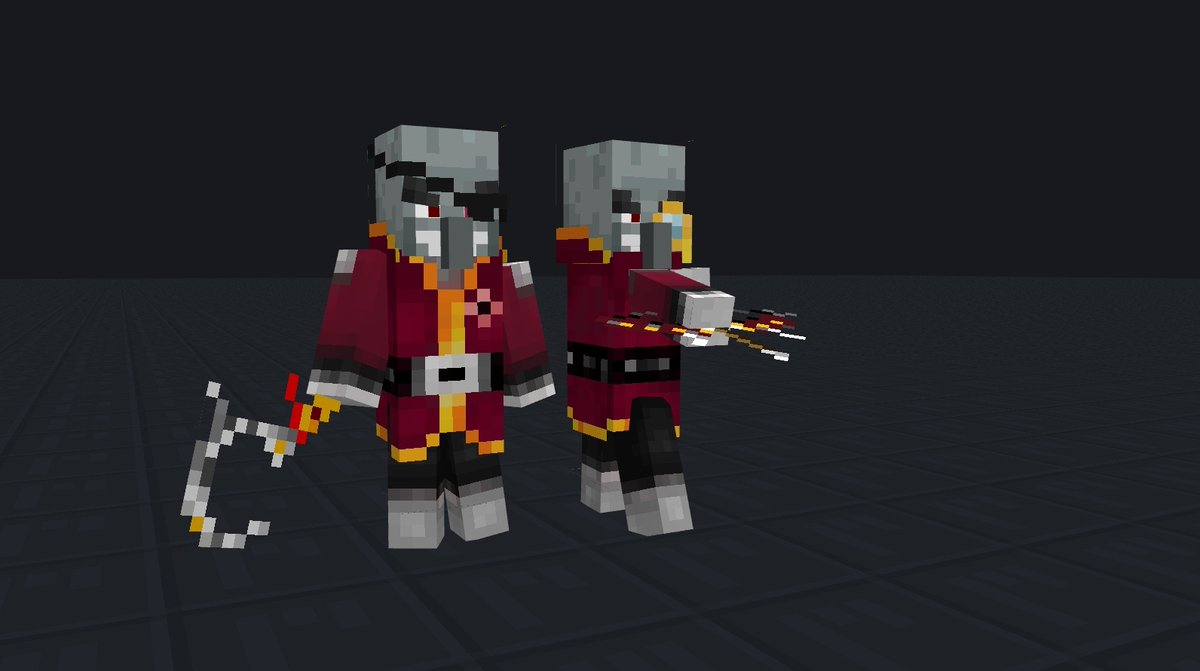 IllagerWither's tweet photo. I have remade the texture material for the Illager Ambushers #illager #minecraft #ambusher https://t.co/seRPB2THUK