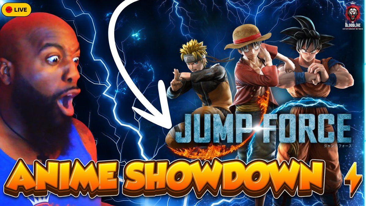 ⚡ ANIME SHOWDOWN REPLAY ⚡
Missed it LIVE? Relive the hype as Naruto, Luffy &amp; Goku clash in Jump Force 🔥
👑 Hosted by Devin the Tribal Chief | Bloodline Entertainment Network

📺 Watch Now 👇🏾
youtube.com/live/b4RIFFmei…

#JumpForce #AnimeGaming #Naruto #OnePiece #DragonBall