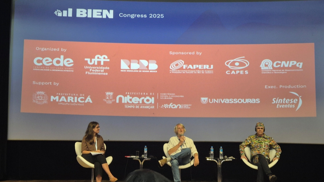Things are kicking off here at BIEN Congress 2025 as Philippe Van Parjis kicks us off with The Solidarity Economy #BasicIncome