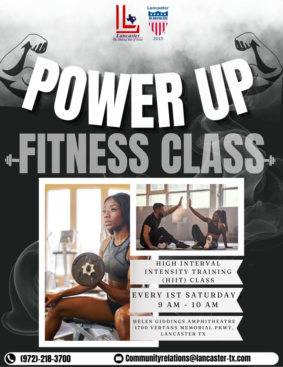 Lancaster_TX's tweet image. 🔥 New at Lancaster Rec! 🔥
💪 Fitness Class
🏀 Basketball Competition
🚶 Walking Club
🌱 Gardening Program
🌳 Kids Outdoor Fun

Don’t miss out—spots fill fast! 📍 See flyers for details.
#LancasterTX #GetActive