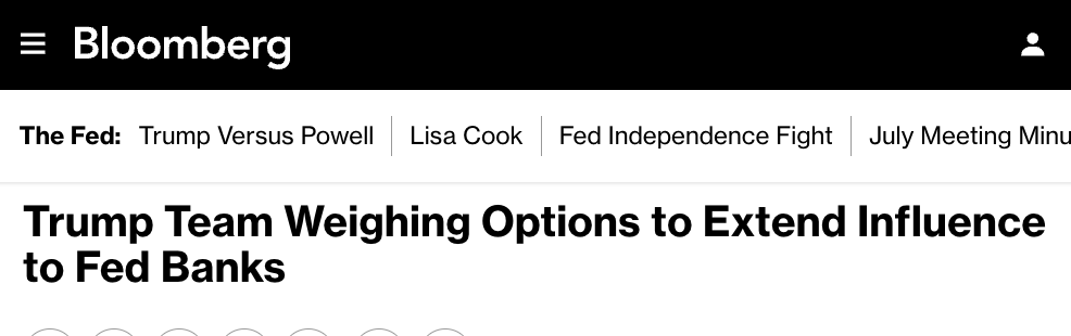 There's an argument to be made inside the Fed that the current posture of abstaining from a vigorous