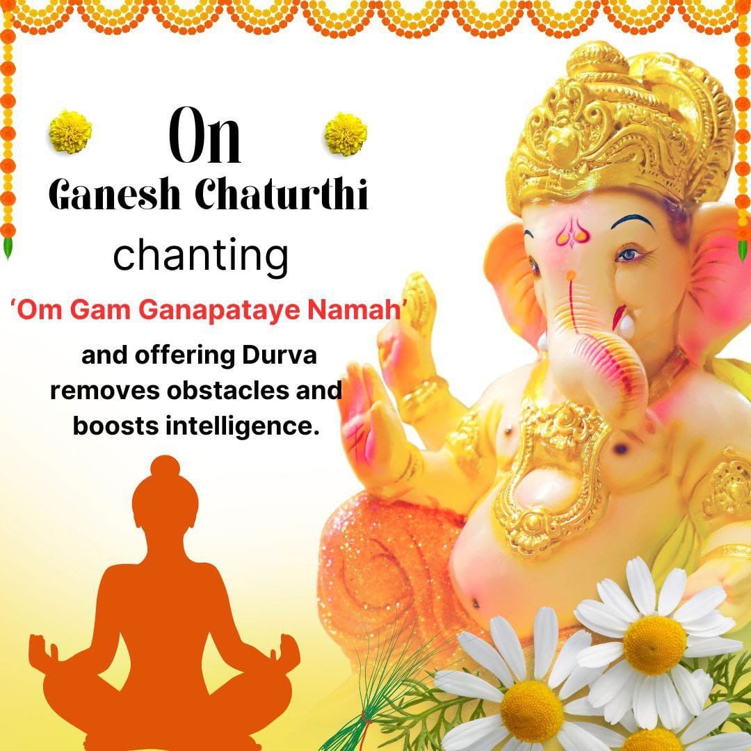 #GaneshChaturthi
Ganesh Upasana
चंद्रदर्शन निषिद्ध
Sant Shri Asharamji Bapu -यदि मां बालक को बुद्धिमान तेजस्वी देखना चाहती है तो वह गणेश चौथ का उपवास करें ,व्रत करें और जप करें।