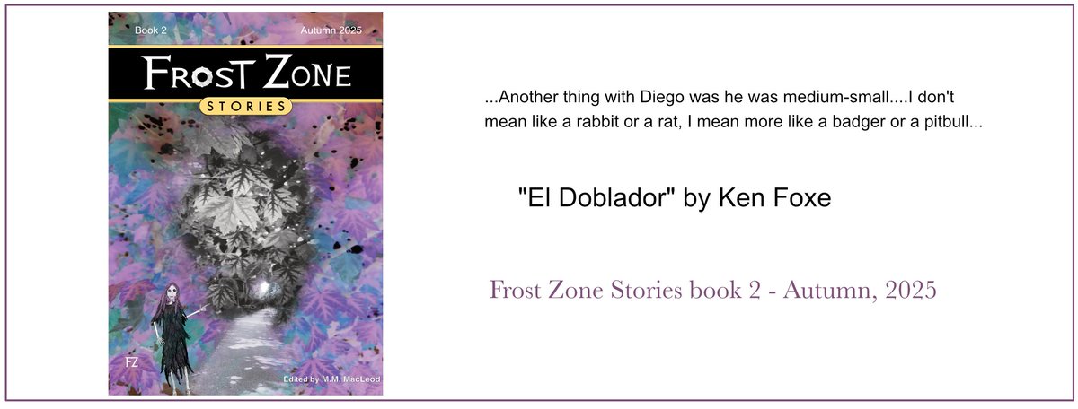 "El Doblador" by <a href="/kenfoxe/">Ken Foxe</a> takes place in an Irish prison, where there is something to particularly fear about one inmate.
Frost Zone Stories 2 will soon  be here!
Link below to pre-order.
#shortstory #litmag #quiethorror #horrorfiction