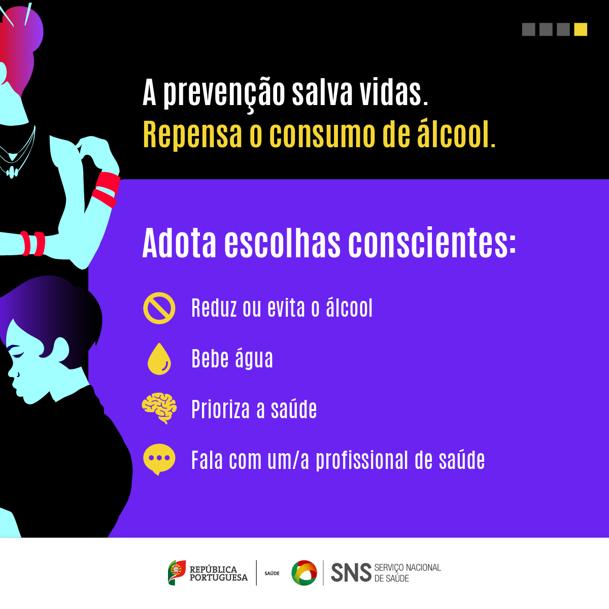 SNS_Portugal's tweet image. Os efeitos adversos do consumo frequente de álcool são vários. A prevenção salva vidas. Repensa o seu consumo de álcool. #Saúde #SNS #Álcool
©👉 @ICAD_IP