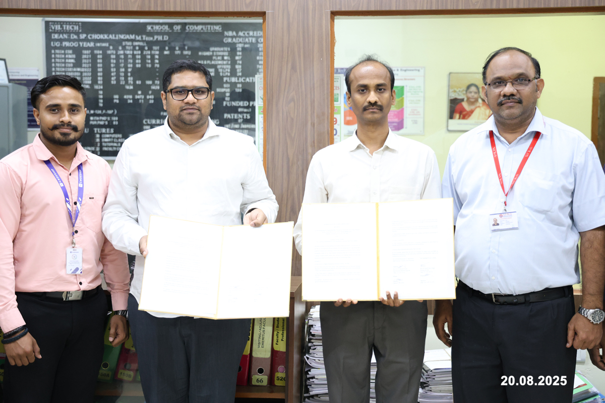 veltechofficial's tweet image. MoU Signing Ceremony.
Vel Tech University and Codeship joined hands to foster innovation, collaboration, and career opportunities for students.

Check out the gallery: veltech.edu.in/events/mou-sig…

#Veltech #category1university #CodeShip #MOUSigning