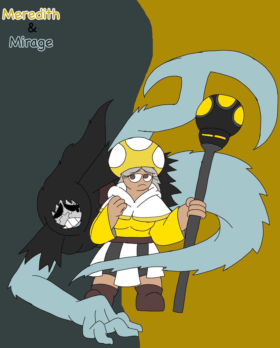 Been inactive for a bit. But made a priestess Toad and her reaper shy beast companion.

#OC #draw #drawing #drawings #art #drawingart #artist #ArtistOnTwitter #artshare #artwork #MyArt #myartwork #oc #myOC #digitalartwork #fanart #ocart #mario #mariooc #Shyguy